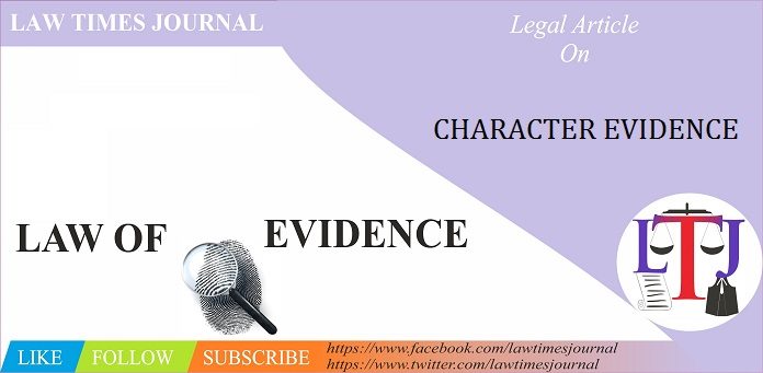 Character Evidence