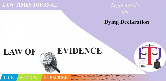 Dying Declaration