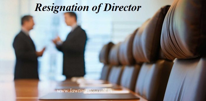 Resignation of Director