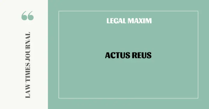 Actus reus