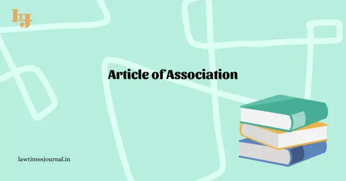 Article of Association