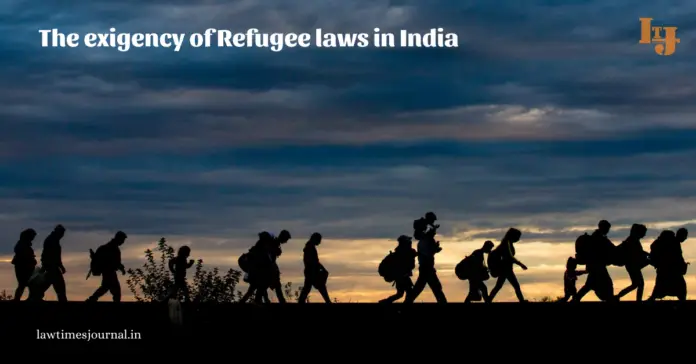 The exigency of Refugee laws in India